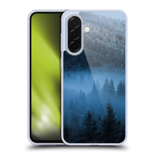 Patrik Lovrin Magical Foggy Landscape Magical Fog Over Snowy Forest Soft Gel Case for Samsung Galaxy A36 5G