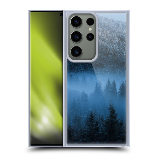 Patrik Lovrin Magical Foggy Landscape Magical Fog Over Snowy Forest Soft Gel Case for Samsung Galaxy S23 Ultra 5G & MagSafe