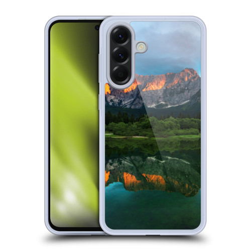 Patrik Lovrin Magical Lakes Burning Sunset Over Mountains Soft Gel Case for Samsung Galaxy A56 5G