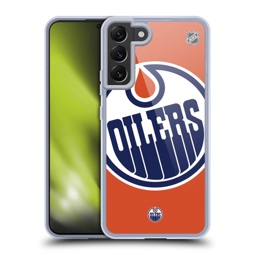 NHL Edmonton Oilers Oversized Soft Gel Case for Samsung Galaxy S22+ 5G & MagSafe