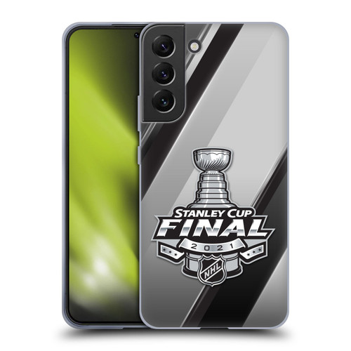 NHL 2021 Stanley Cup Final Stripes 2 Soft Gel Case for Samsung Galaxy S22+ 5G & MagSafe