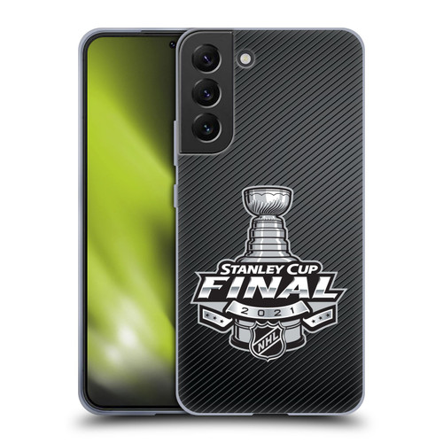 NHL 2021 Stanley Cup Final Stripes Soft Gel Case for Samsung Galaxy S22+ 5G & MagSafe