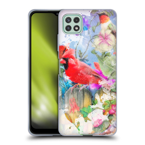 Aimee Stewart Assorted Designs Birds And Bloom Soft Gel Case for Samsung Galaxy A22 5G / F42 5G (2021)