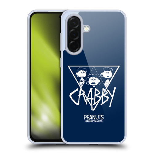 Peanuts Rock Tees Lucy Van Pelt Crabby Soft Gel Case for Samsung Galaxy A36 5G