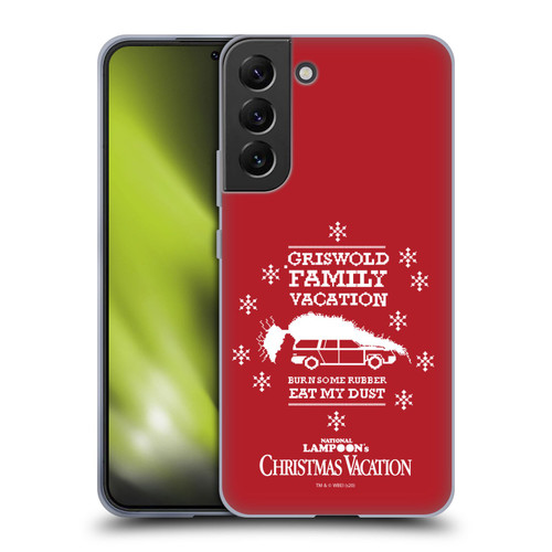 National Lampoon's Christmas Vacation Graphics Knitted Jumper Soft Gel Case for Samsung Galaxy S22+ 5G & MagSafe