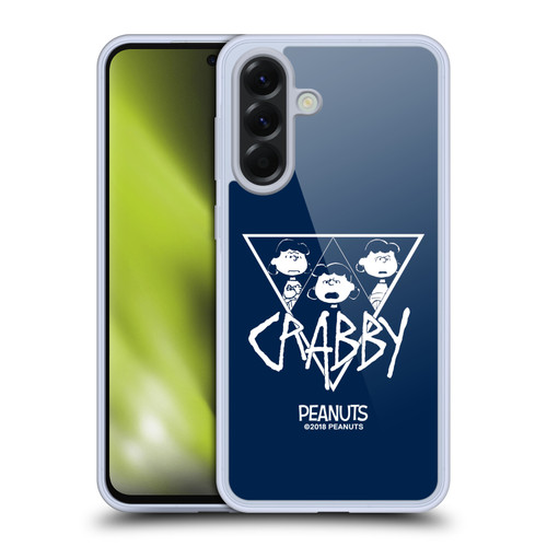 Peanuts Rock Tees Lucy Van Pelt Crabby Soft Gel Case for Samsung Galaxy A56 5G