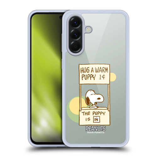 Peanuts Snoopy Hug Warm Soft Gel Case for Samsung Galaxy A56 5G