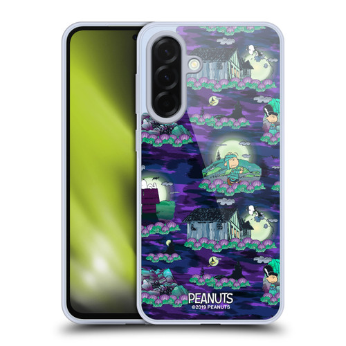 Peanuts Spooktacular Snoopy Patterns Soft Gel Case for Samsung Galaxy A36 5G