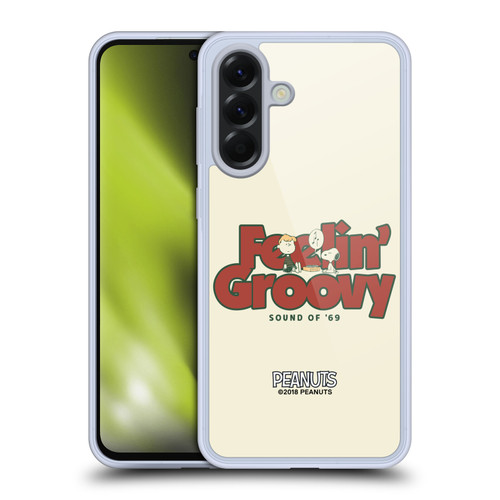 Peanuts Woodstock 50th Schroeder Snoopy Groovy Soft Gel Case for Samsung Galaxy A56 5G