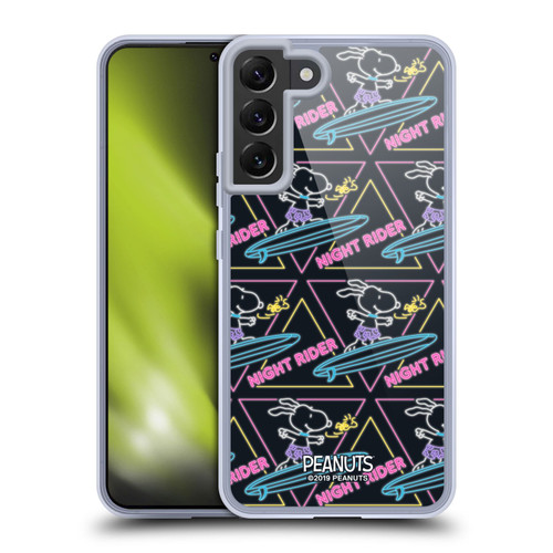 Peanuts Snoopy Aloha Disco Night Rider Soft Gel Case for Samsung Galaxy S22+ 5G & MagSafe