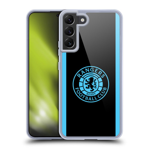 Rangers FC Crest Light Blue Soft Gel Case for Samsung Galaxy S22+ 5G & MagSafe
