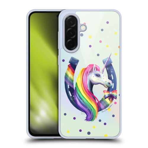 Rose Khan Unicorn Horseshoe Rainbow Soft Gel Case for Samsung Galaxy A36 5G
