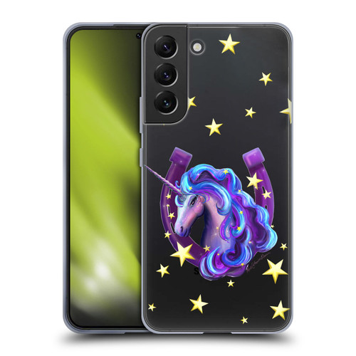 Rose Khan Unicorn Horseshoe Stars Soft Gel Case for Samsung Galaxy S22+ 5G & MagSafe