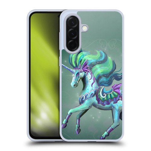 Rose Khan Unicorns Sea Green Soft Gel Case for Samsung Galaxy A36 5G