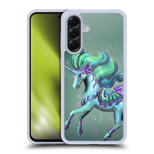 Rose Khan Unicorns Sea Green Soft Gel Case for Samsung Galaxy A56 5G
