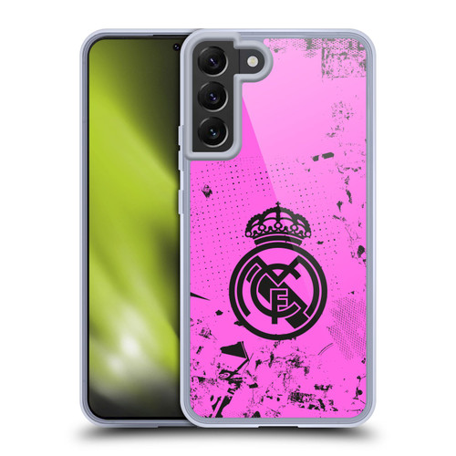 Real Madrid CF Urban Pink Soft Gel Case for Samsung Galaxy S22+ 5G & MagSafe