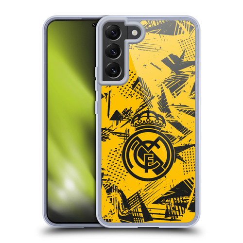 Real Madrid CF Urban Yellow Soft Gel Case for Samsung Galaxy S22+ 5G & MagSafe