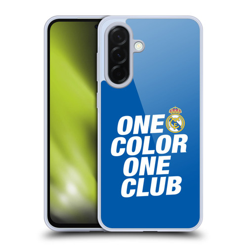 Real Madrid CF Origin One Color Soft Gel Case for Samsung Galaxy A36 5G