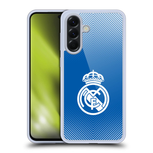 Real Madrid CF Origin Logo Blue Soft Gel Case for Samsung Galaxy A56 5G
