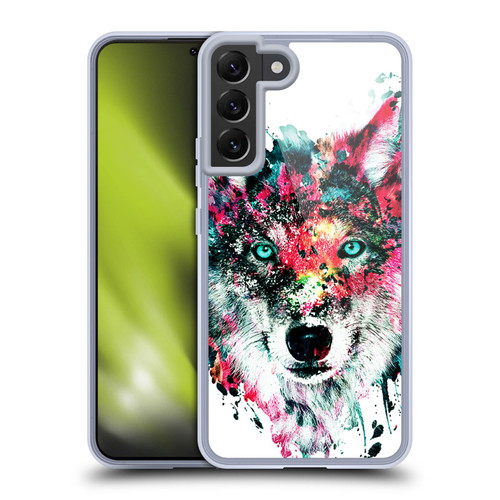 Riza Peker Animals Wolf Soft Gel Case for Samsung Galaxy S22+ 5G & MagSafe