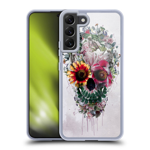Riza Peker Skulls 6 Sugar Soft Gel Case for Samsung Galaxy S22+ 5G & MagSafe
