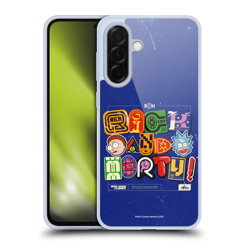 Rick And Morty Duo Graphics Typography Soft Gel Case for Samsung Galaxy A36 5G