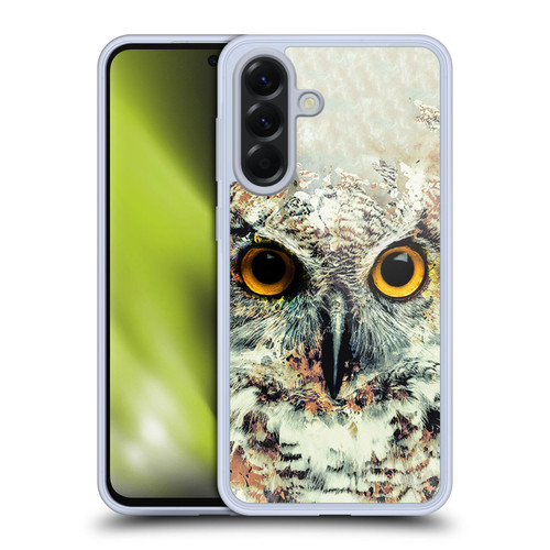 Riza Peker Animals Owl II Soft Gel Case for Samsung Galaxy A56 5G