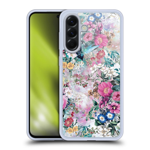 Riza Peker Florals Birds Soft Gel Case for Samsung Galaxy A56 5G