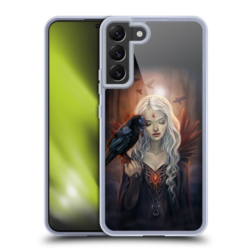Selina Fenech Gothic Ravenkin Soft Gel Case for Samsung Galaxy S22+ 5G & MagSafe