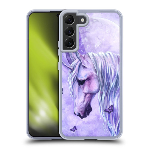 Selina Fenech Unicorns Moonlit Magic Soft Gel Case for Samsung Galaxy S22+ 5G & MagSafe