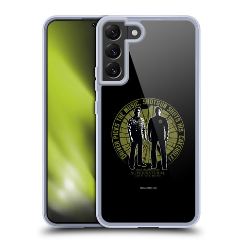 Supernatural Graphic Sam & Dean Soft Gel Case for Samsung Galaxy S22+ 5G & MagSafe