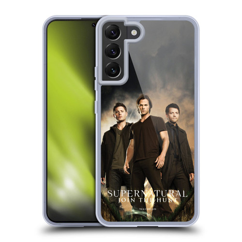 Supernatural Key Art Sam, Dean & Castiel 2 Soft Gel Case for Samsung Galaxy S22+ 5G & MagSafe