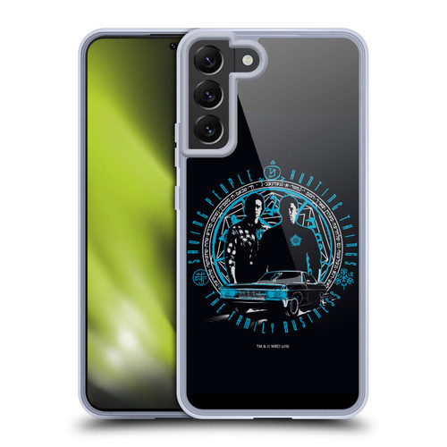 Supernatural Vectors Dean & Sam Business Soft Gel Case for Samsung Galaxy S22+ 5G & MagSafe