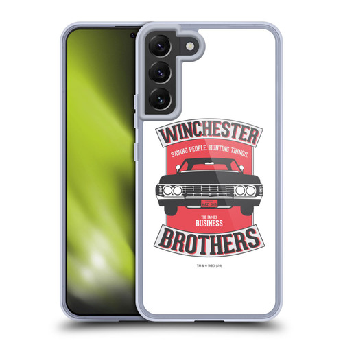 Supernatural Vectors Winchester Brothers 2 Soft Gel Case for Samsung Galaxy S22+ 5G & MagSafe