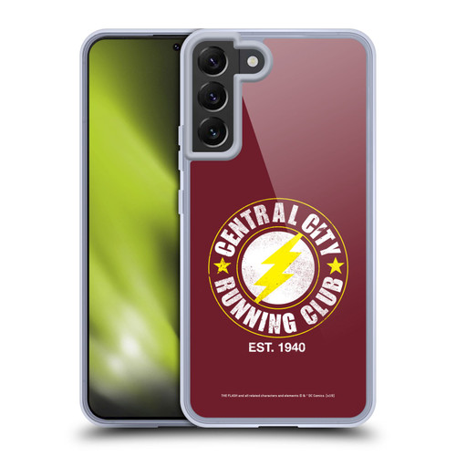 The Flash DC Comics Fast Fashion Running Club Soft Gel Case for Samsung Galaxy S22+ 5G & MagSafe
