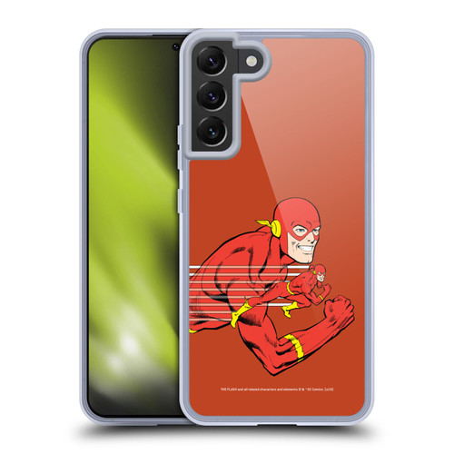 The Flash DC Comics Vintage Double Soft Gel Case for Samsung Galaxy S22+ 5G & MagSafe