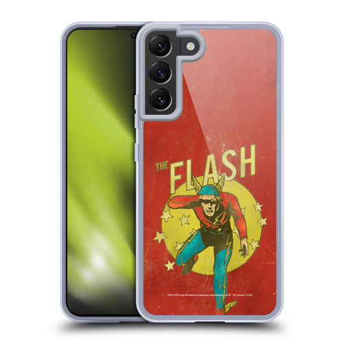 The Flash DC Comics Vintage Jay Garrick Soft Gel Case for Samsung Galaxy S22+ 5G & MagSafe