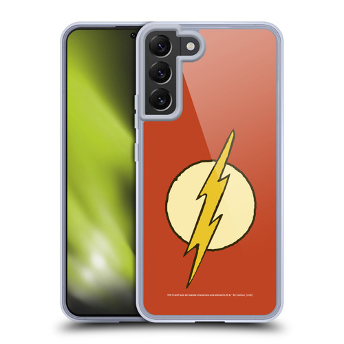 The Flash DC Comics Vintage Logo Soft Gel Case for Samsung Galaxy S22+ 5G & MagSafe