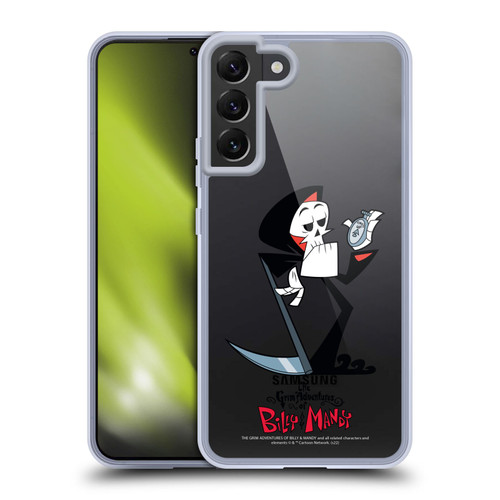 The Grim Adventures of Billy & Mandy Graphics Grim Soft Gel Case for Samsung Galaxy S22+ 5G & MagSafe