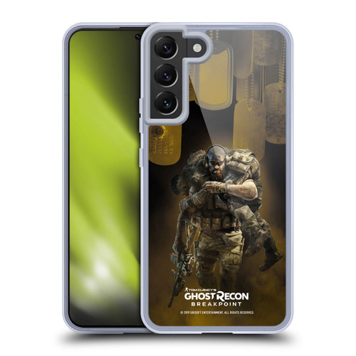 Tom Clancy's Ghost Recon Breakpoint Character Art Poster Soft Gel Case for Samsung Galaxy S22+ 5G & MagSafe