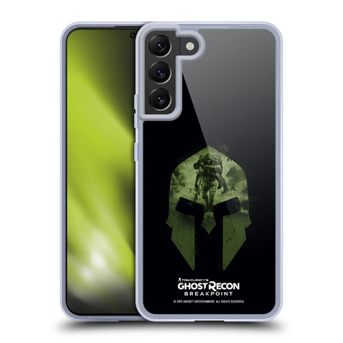 Tom Clancy's Ghost Recon Breakpoint Graphics Nomad Logo Soft Gel Case for Samsung Galaxy S22+ 5G & MagSafe