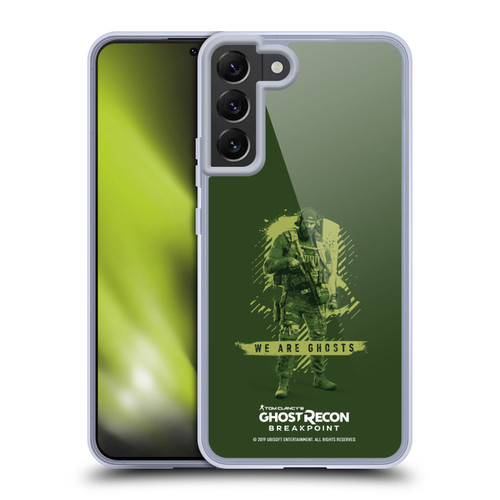 Tom Clancy's Ghost Recon Breakpoint Graphics We Are Ghosts Soft Gel Case for Samsung Galaxy S22+ 5G & MagSafe