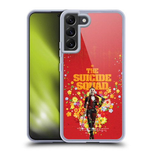 The Suicide Squad 2021 Character Poster Harley Quinn Soft Gel Case for Samsung Galaxy S22+ 5G & MagSafe