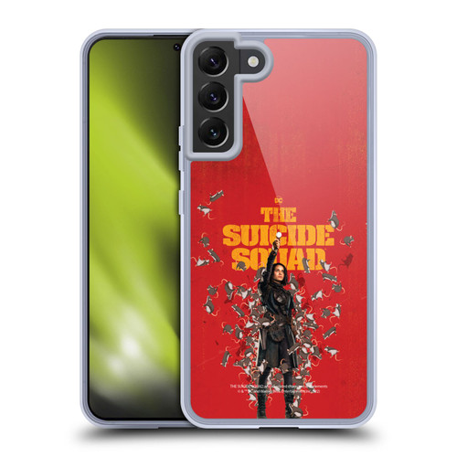 The Suicide Squad 2021 Character Poster Ratcatcher Soft Gel Case for Samsung Galaxy S22+ 5G & MagSafe