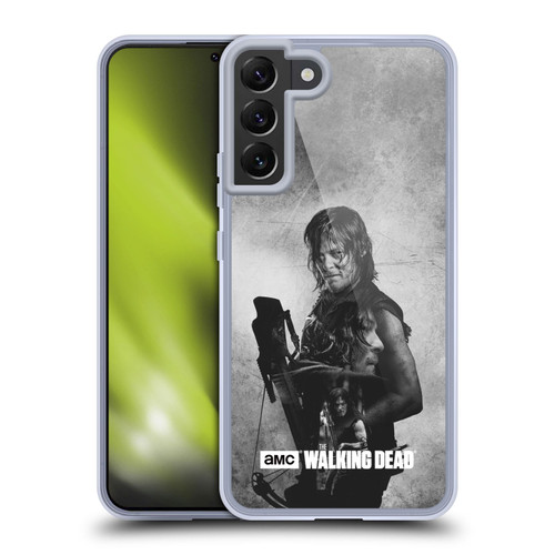 AMC The Walking Dead Double Exposure Daryl Soft Gel Case for Samsung Galaxy S22+ 5G & MagSafe