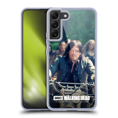 AMC The Walking Dead Daryl Dixon Bike Ride Soft Gel Case for Samsung Galaxy S22+ 5G & MagSafe