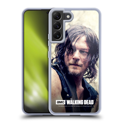 AMC The Walking Dead Daryl Dixon Half Body Soft Gel Case for Samsung Galaxy S22+ 5G & MagSafe