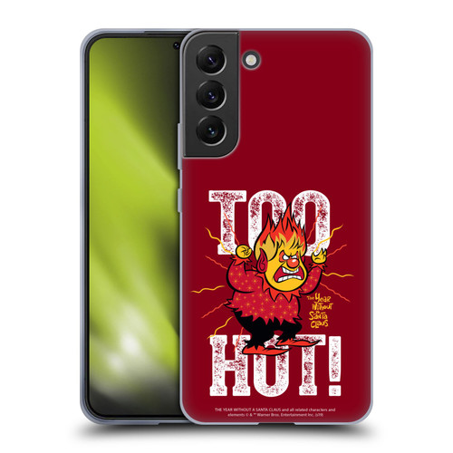 The Year Without A Santa Claus Character Art Too Hot Soft Gel Case for Samsung Galaxy S22+ 5G & MagSafe