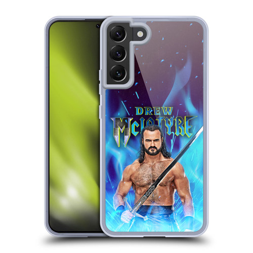 WWE Drew McIntyre Scottish Warrior Soft Gel Case for Samsung Galaxy S22+ 5G & MagSafe