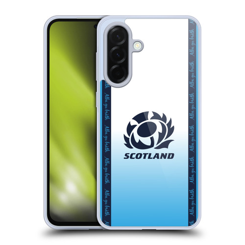 Scotland Rugby 2024/25 Crest Kit Away Soft Gel Case for Samsung Galaxy A36 5G